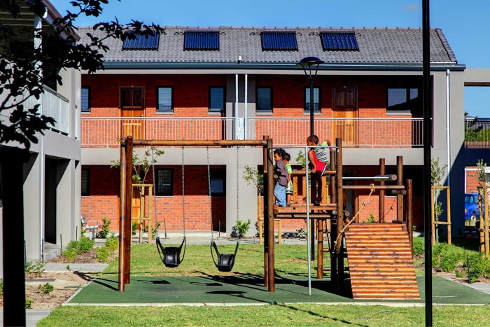 Bungalow in brick design